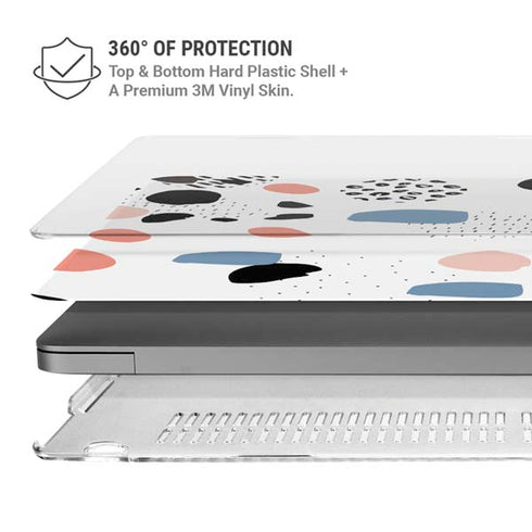 Patterned Dots MacBook Pro 14in (2021-24) Case plus Skin